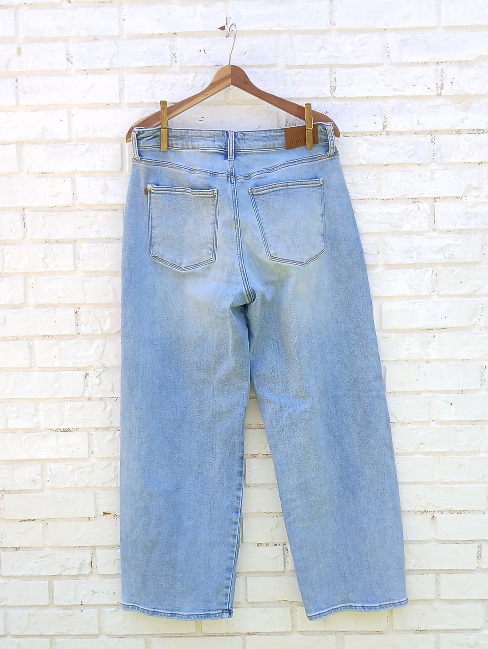 Judy Blue Wilhemina Rigid Magic Baggy Wide Leg Jeans - Picture 8 of 10